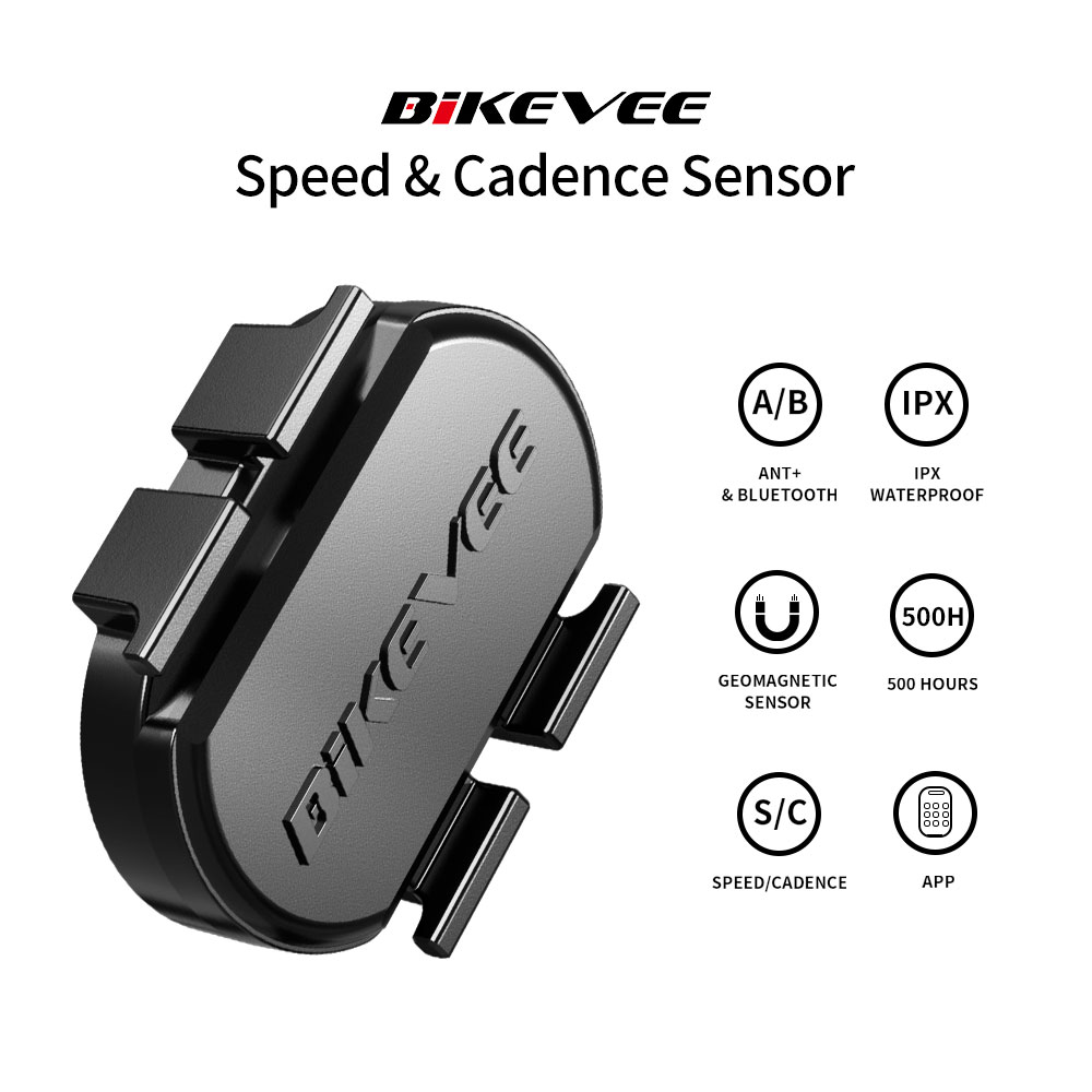 Cycling Commuter - Bikevee ユニバーサル ケイデンス＆スピードセンサー サイクリング用 ワイヤレス Bluetooth