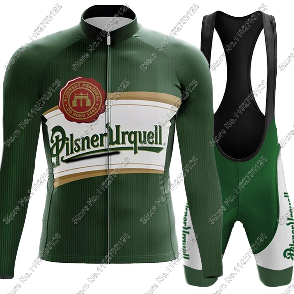 Cycling Commuter Shorts - 2025 ドリンクビールサイクリングジャージセット夏チェコ長袖服シャツロードパンツビブショーツバイクスーツ MTB マイヨ