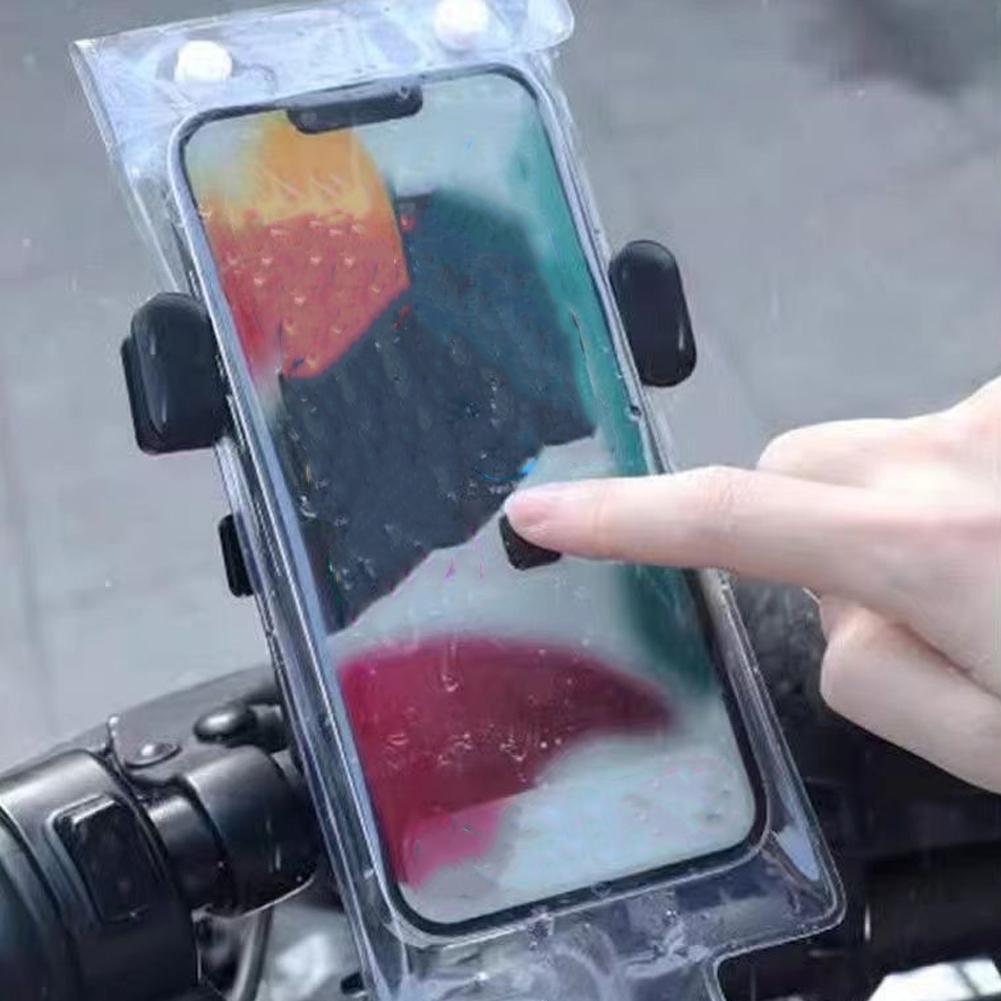 Cycling Commuter Bag - オートバイ自転車防水電話バッグ TPU ケース充電式 HD カメラアクセス可能屋外乗馬アクセサリー
