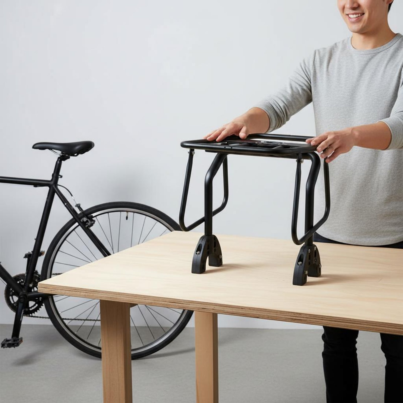 クイックリリースサイクルカーゴラック 取り付け簡単 シートポ - Cycling Commuter のレビューと価格