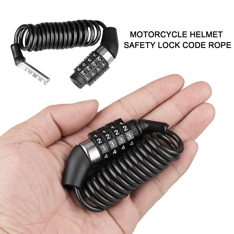 D1 バイク・自転車用盗難防止チェーン 4桁パスワード式コン - Chain Lock Combination のレビューと価格