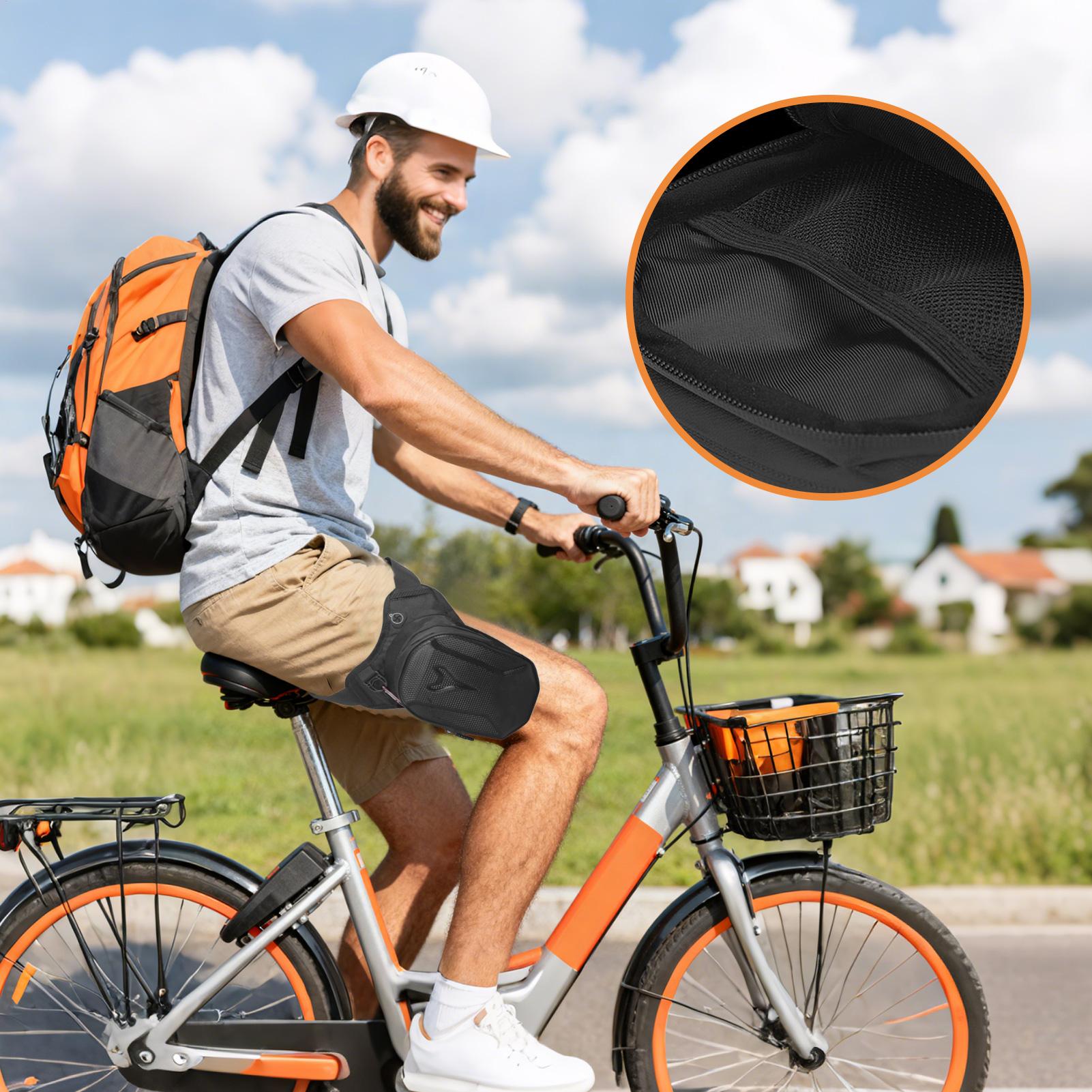 太ももバッグ オートバイ 防水 サイクリング ウエストポーチ - Cycling Commuter のレビューと価格