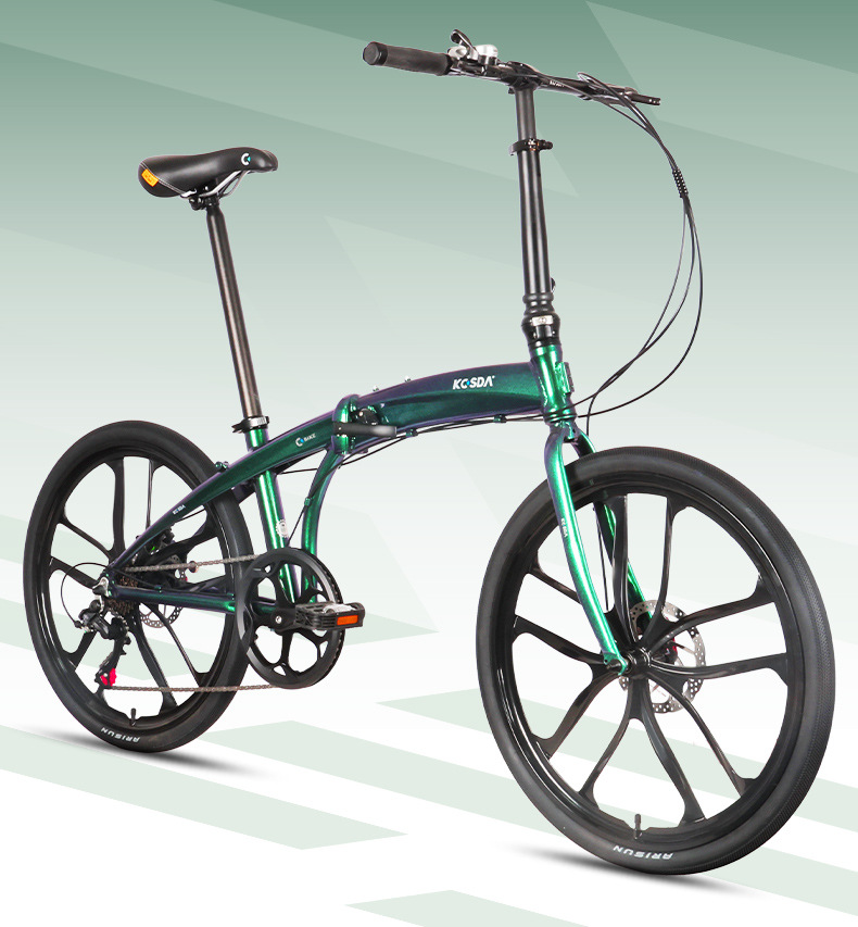 24インチアルミ合金製ポータブル超軽量折りたたみ式大人用ディ - Commuting With Bike のレビューと価格