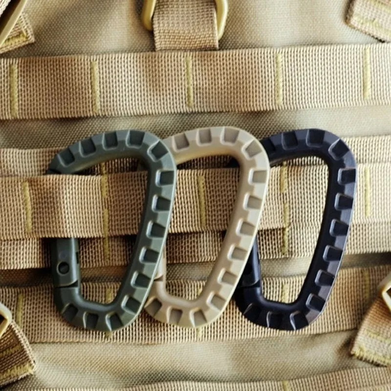 タクティカルカラビナキーホルダー,プラスチックスチール,クイ - Chain Lock Combination のレビューと価格