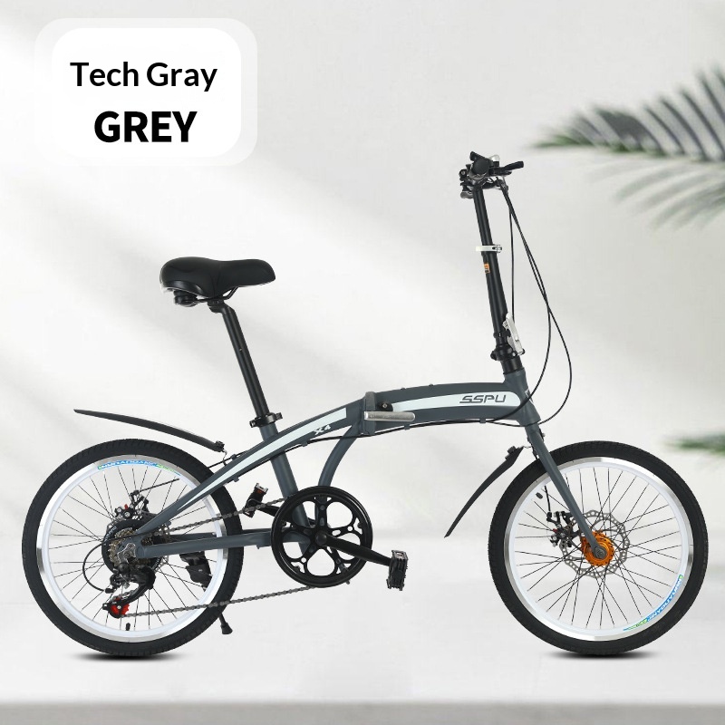 折りたたみ自転車 20 インチ アルミ合金 軽量通勤自転車  - Commuting With Bike のレビューと価格