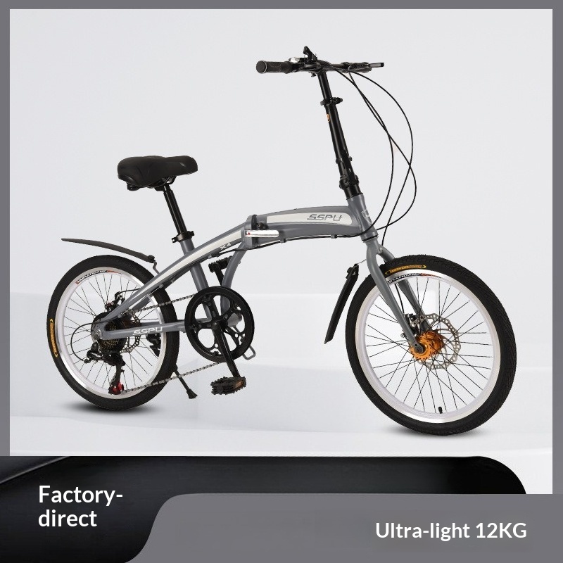 折りたたみ自転車 20 インチ アルミ合金 軽量通勤自転車  - Commuting With Bike のレビューと価格