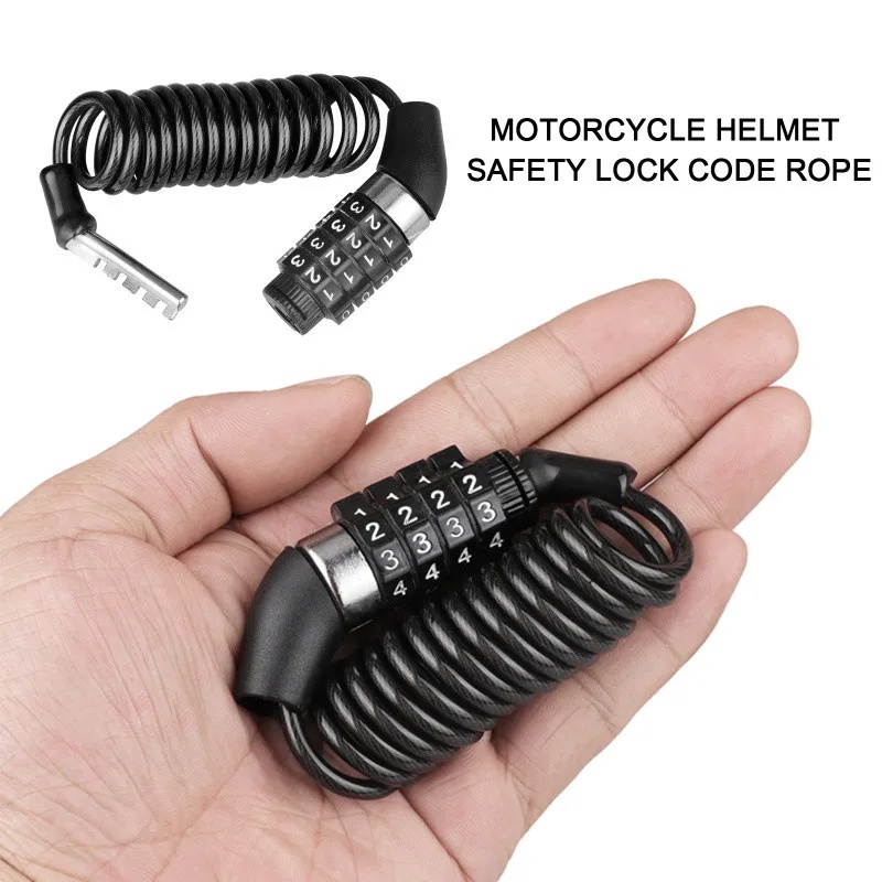 バイク・自転車用盗難防止チェーン 4桁パスワード式コンビネー - Chain Lock Combination のレビューと価格