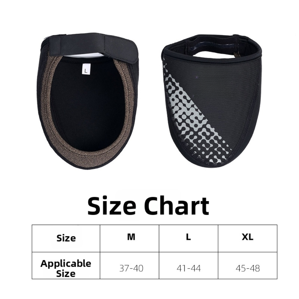ロードマウンテンバイクシューズカバー ハーフレングス 防風  - Cycling Commute Shoes のレビューと価格