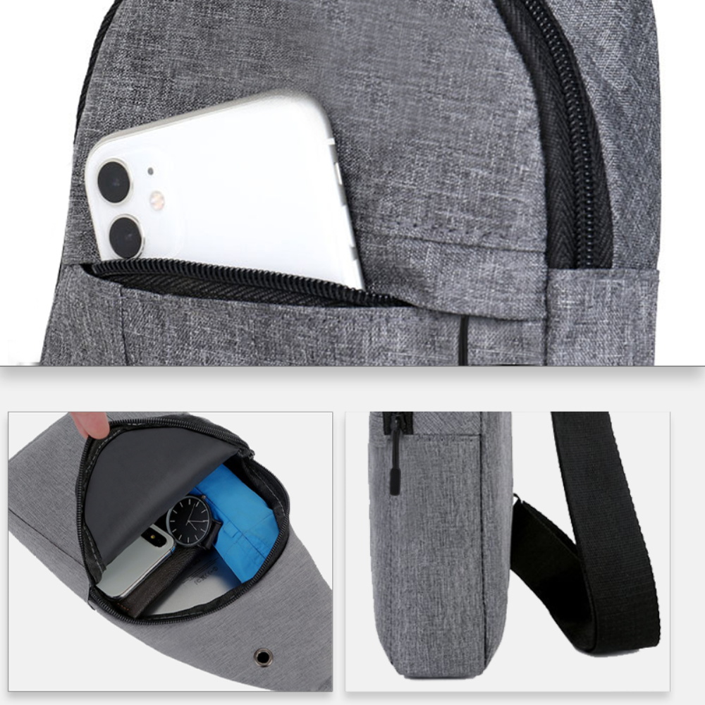 シングルショルダーメンズチェストバッグサイクリング通勤クロス - Cycling Commute Bag のレビューと価格