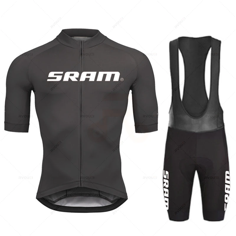 2024 Sram プロサイクリングジャージセット男性ビブシ - Cycling Commuter Shorts のレビューと価格