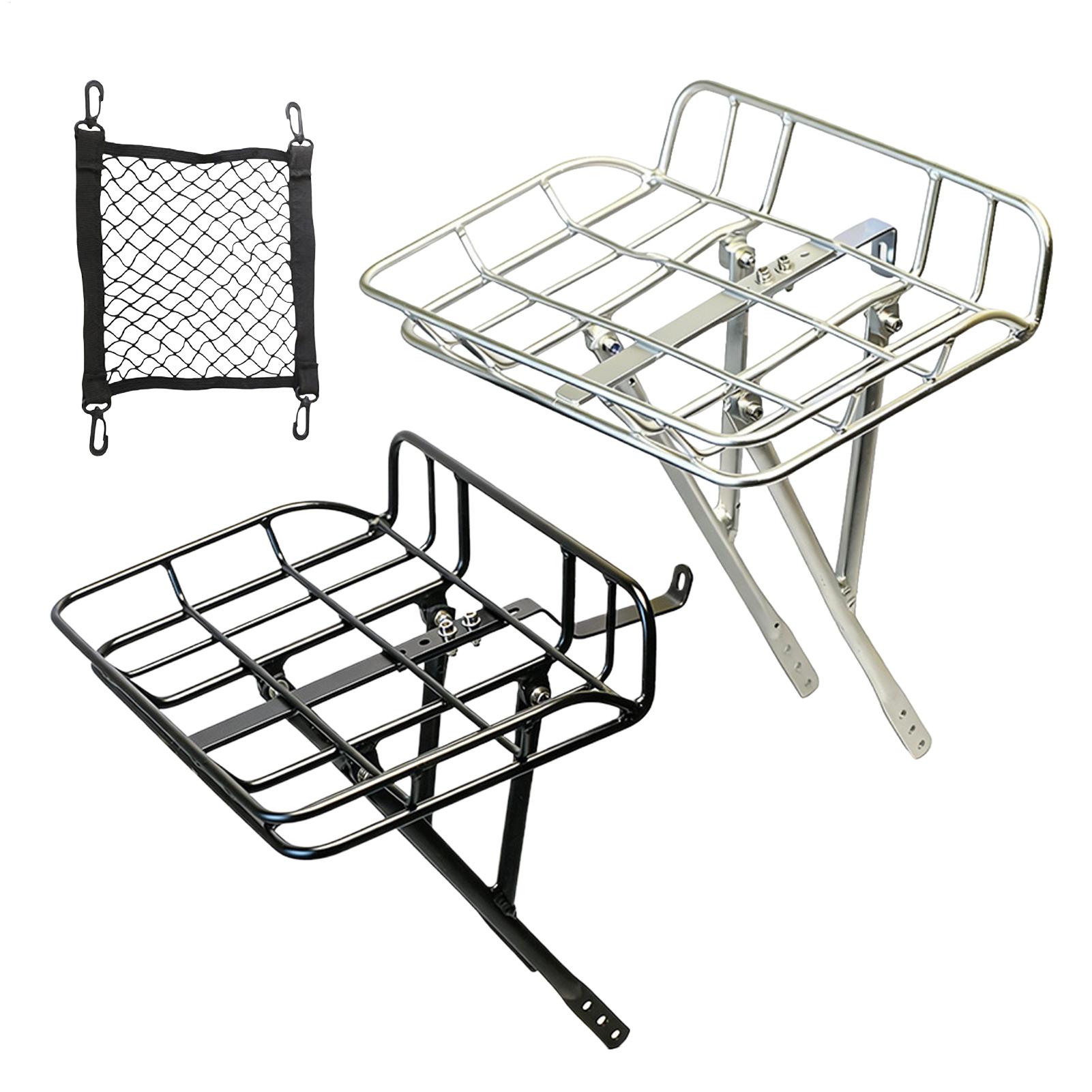 クイックリリース式フロントバイクバスケット 大容量メタルカー - Cycling Commuter のレビューと価格