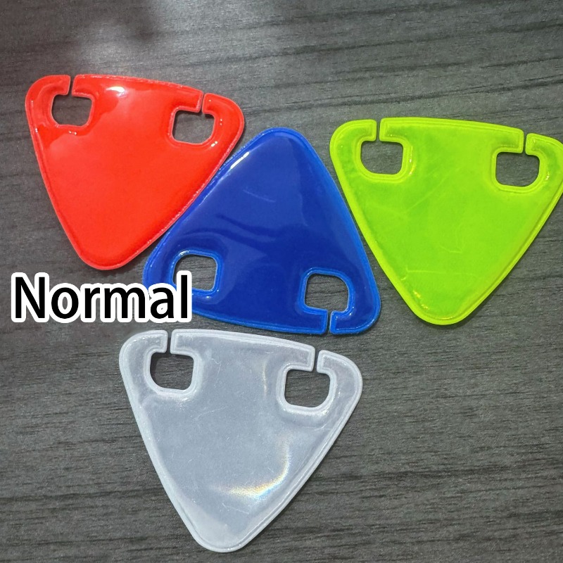 高視認性自転車リフレクター三角形安全警告タグ夜間走行 TPU - Cycling Zones のレビューと価格