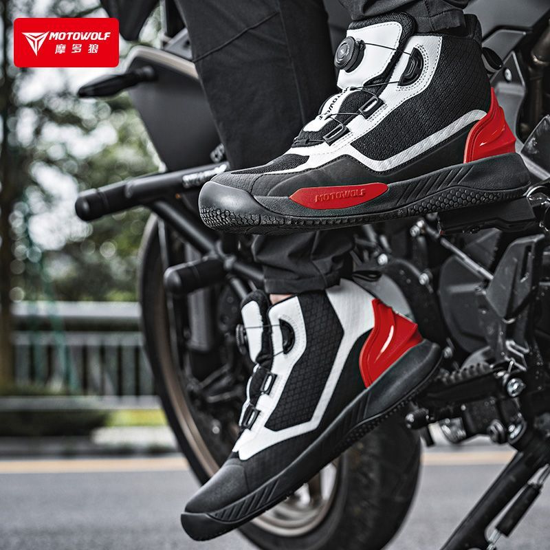 メンズサイクリングシューズ防水レザーレーシングブーツ四季通勤 - Cycling Commute Shoes のレビューと価格