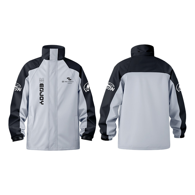 頑丈な二枚組バイク用レインスーツ 防水ジャケットとパンツセッ - Cycling Commuter Rain Jacket のレビューと価格