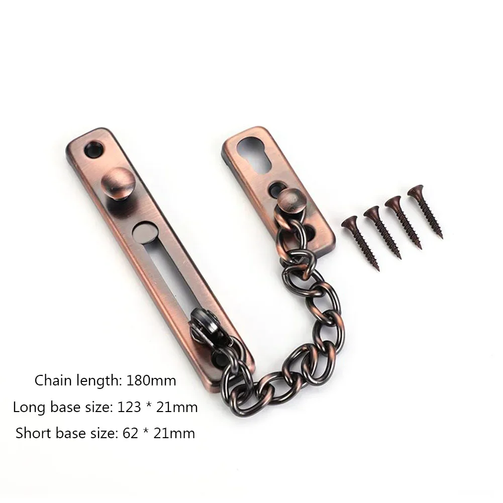 盗難防止ドアロックボルト安全チェーン、ホームラッチバックルガ - Chain Lock Combination のレビューと価格