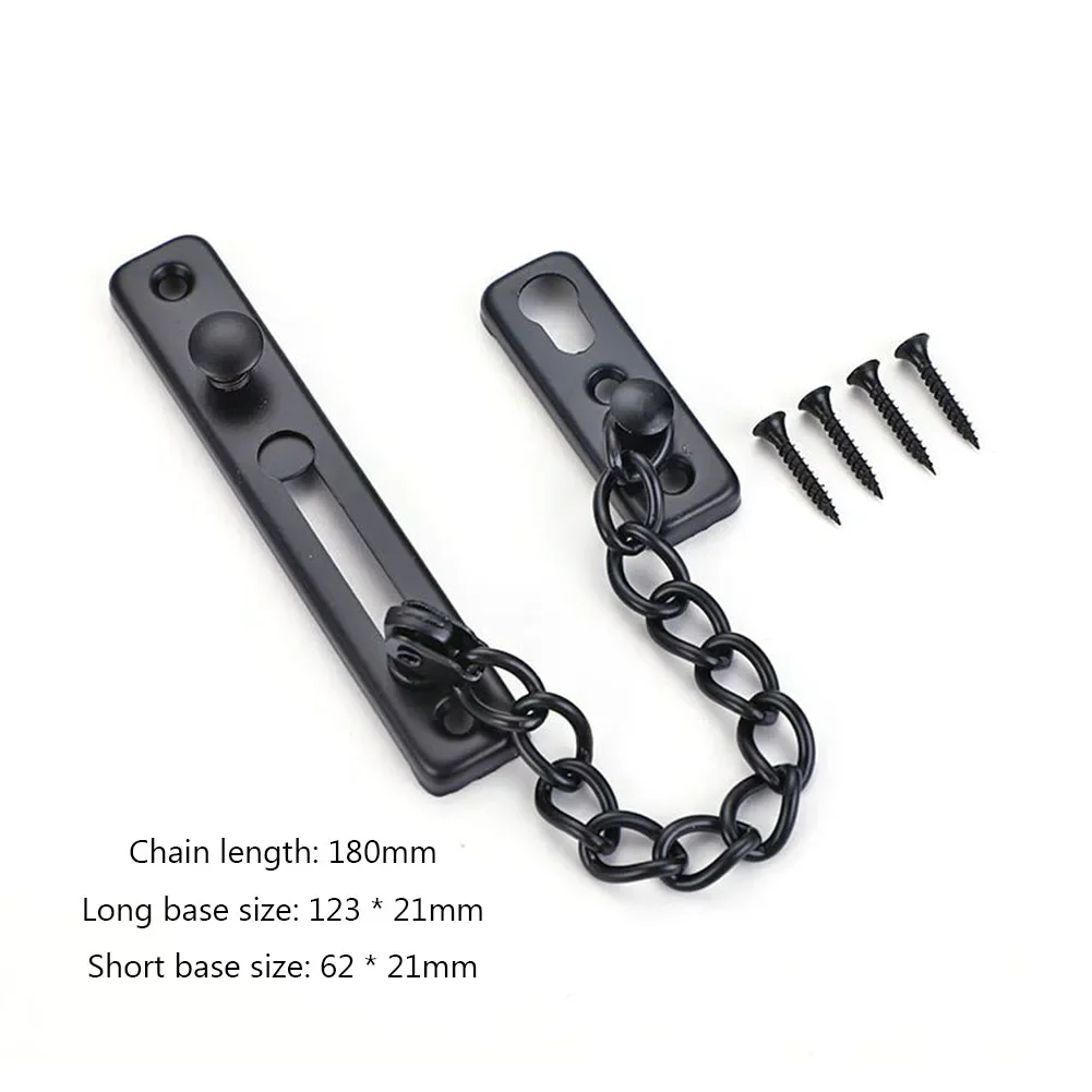 盗難防止ドアロックボルト安全チェーン、ホームラッチバックルガ - Chain Lock Combination のレビューと価格