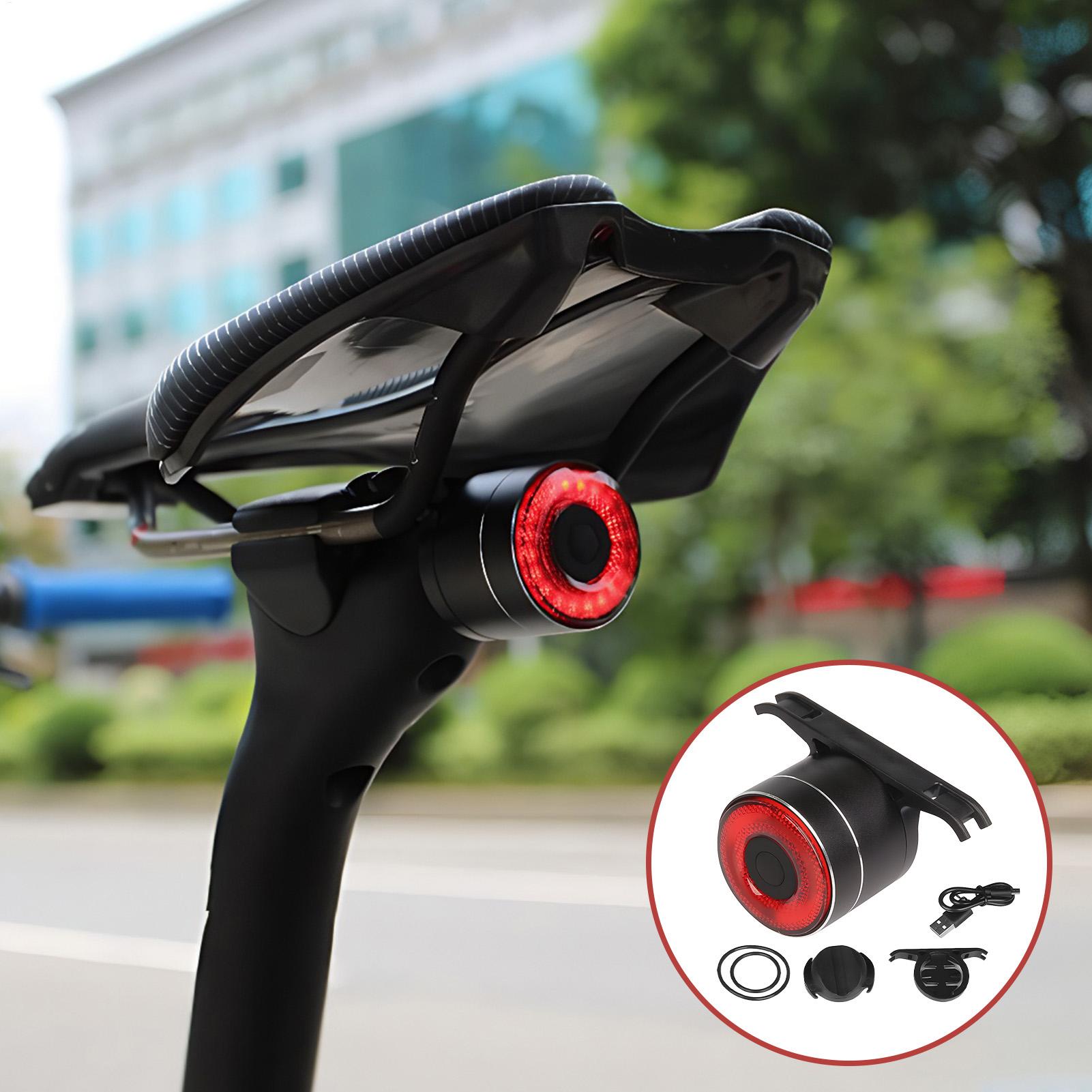 自転車リアライト スマートバイクテールセンシングライト サイ - Cycling Commuter のレビューと価格