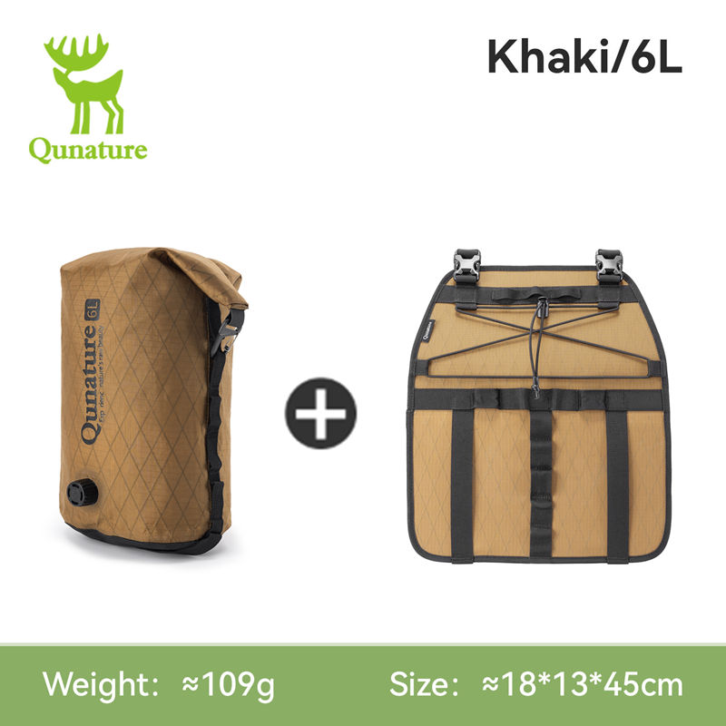 Qunature 6/12L バイクパッキングバッグ 完全防 - Cycling Journey のレビューと価格