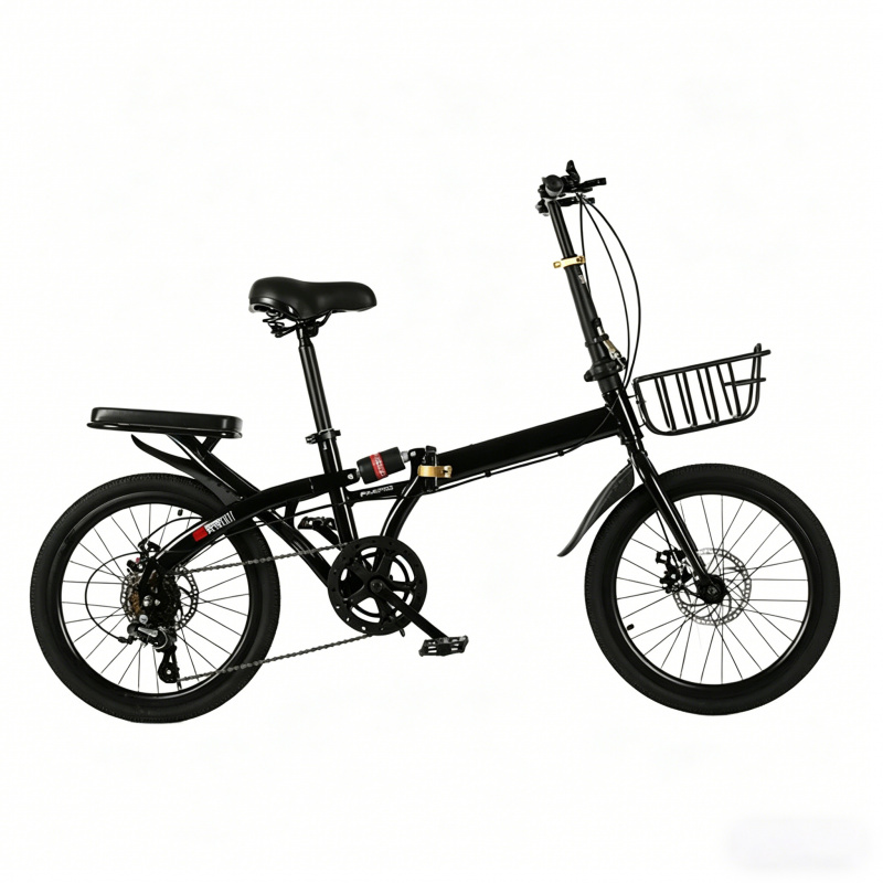 20 インチ折りたたみ自転車 7 スピード大人用自転車ポータ - Commuting With Bike のレビューと価格