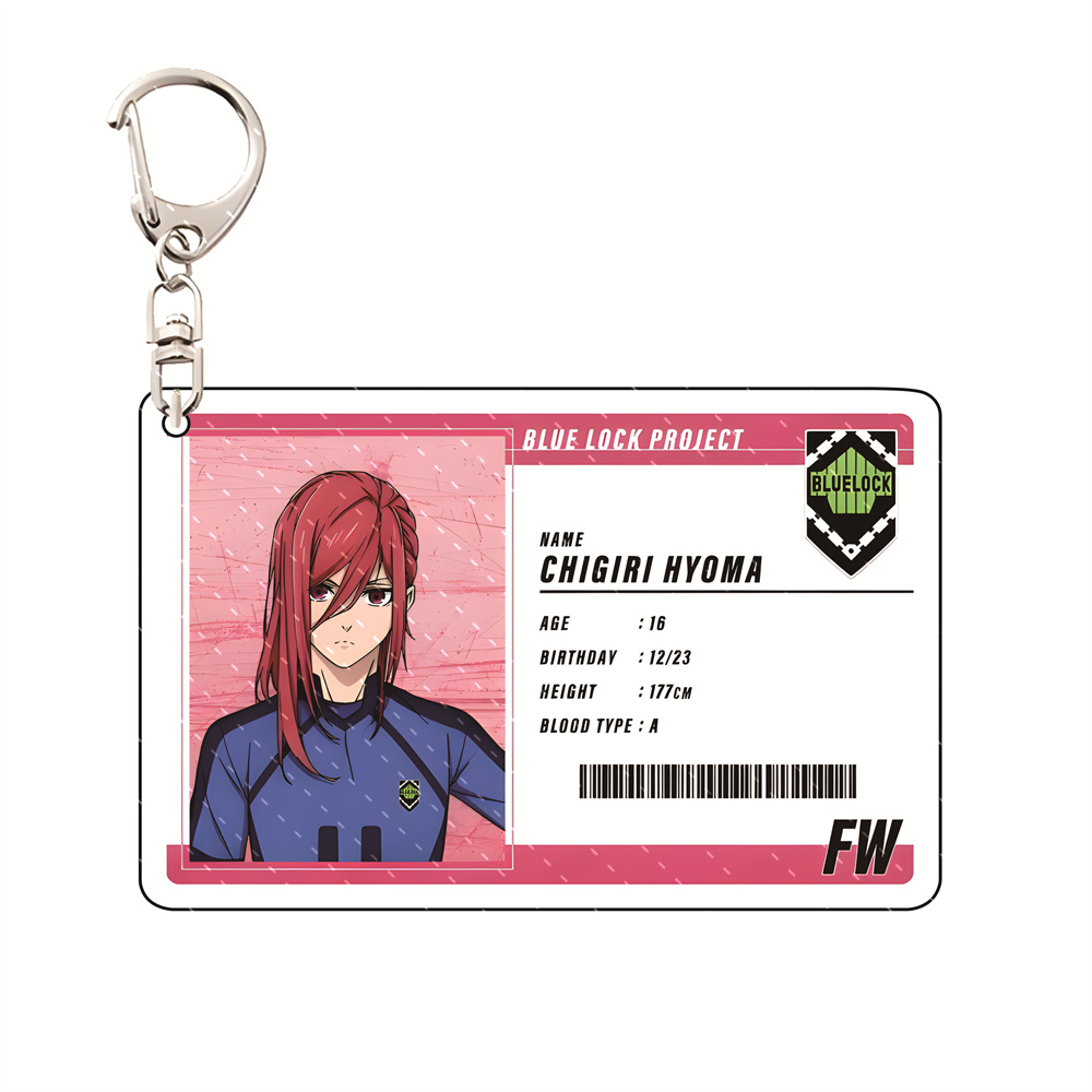 ブルーロック プレイヤーIDカードバージョン 6cm アクリ - Chain Lock Combination のレビューと価格