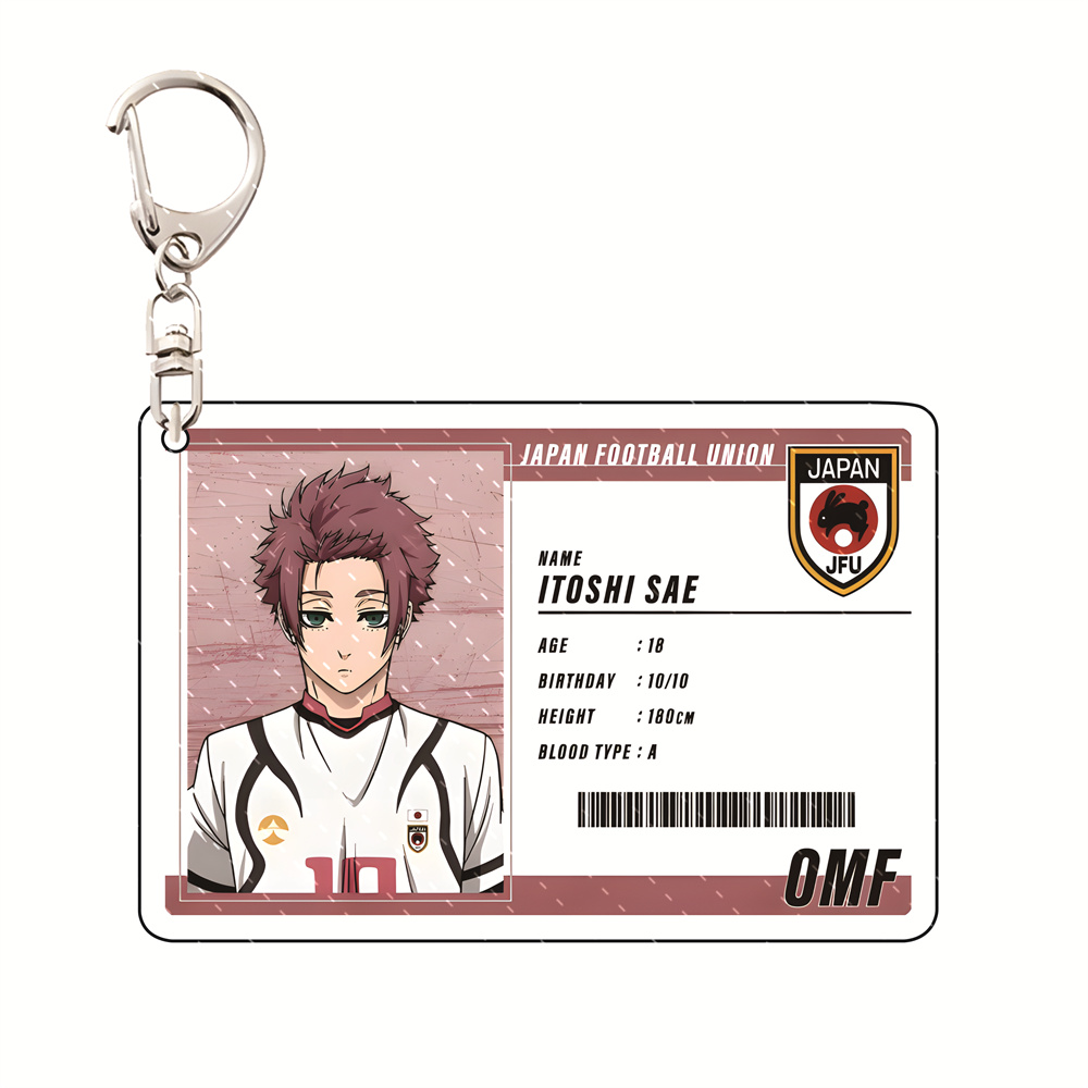 ブルーロック プレイヤーIDカードバージョン 6cm アクリ - Chain Lock Combination のレビューと価格