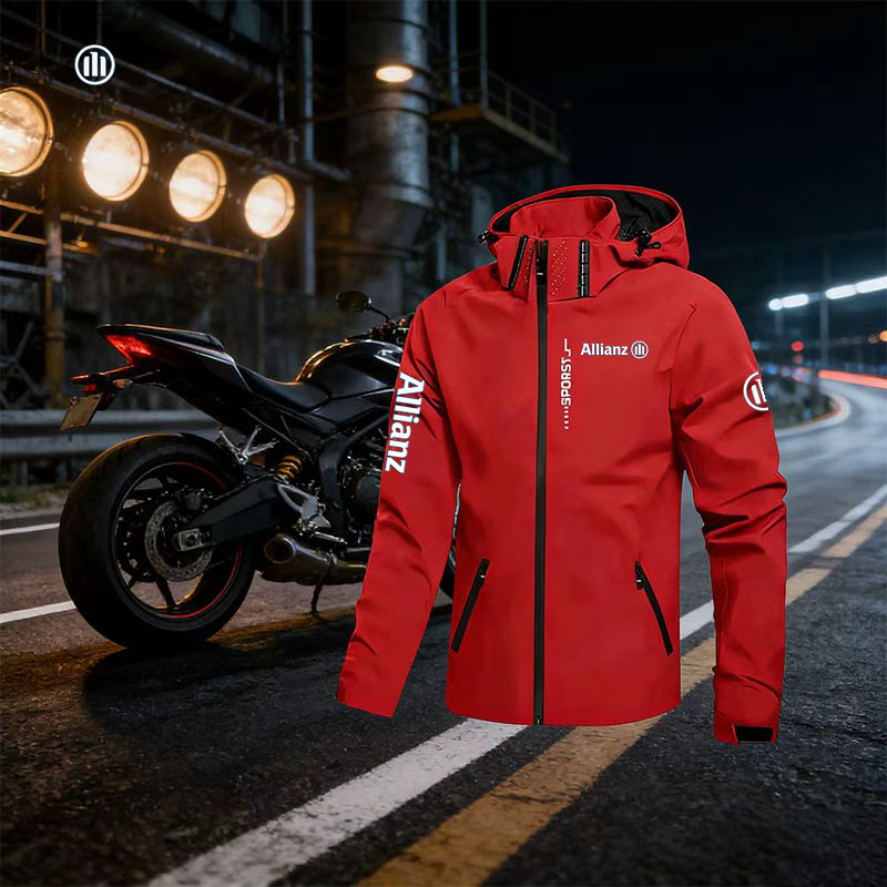 2026年アリアンツロゴメンズアウトドアカジュアル防水レイン - Cycling Commuter Jacket のレビューと価格